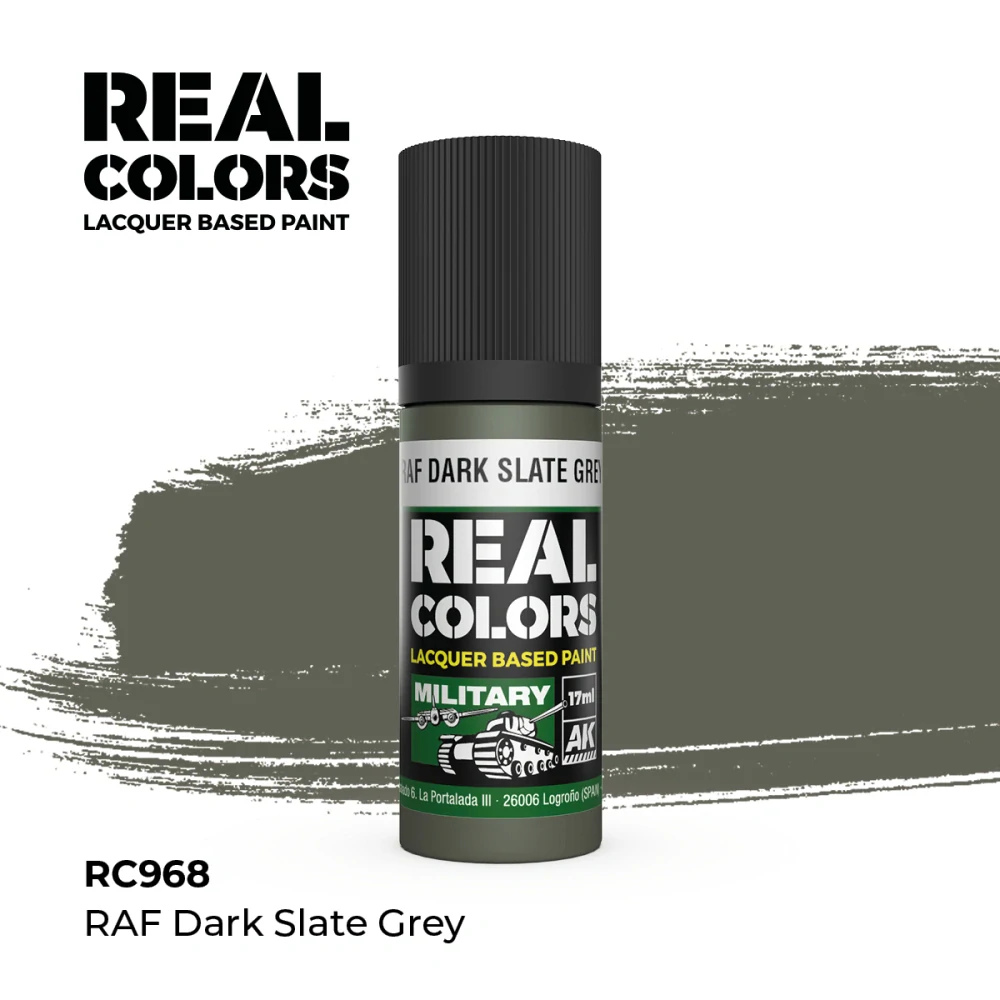 AK RC RAF Dark Slate Grey / Tmavě šedá RAF