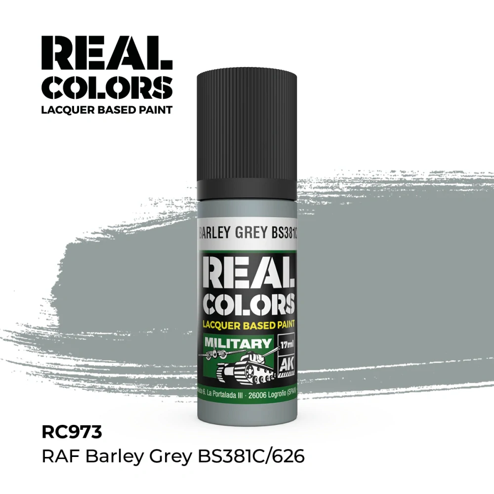 AK RC RAF Barley Grey BS381C/626 / Šedá RAF