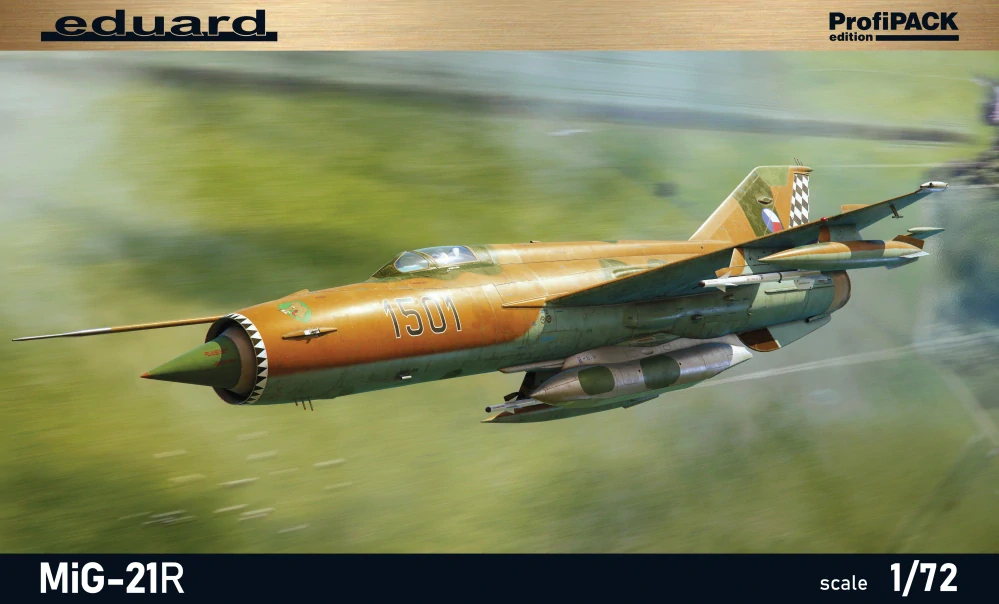 Eduard MiG-21R ProfiPACK 1/72 (ČR)