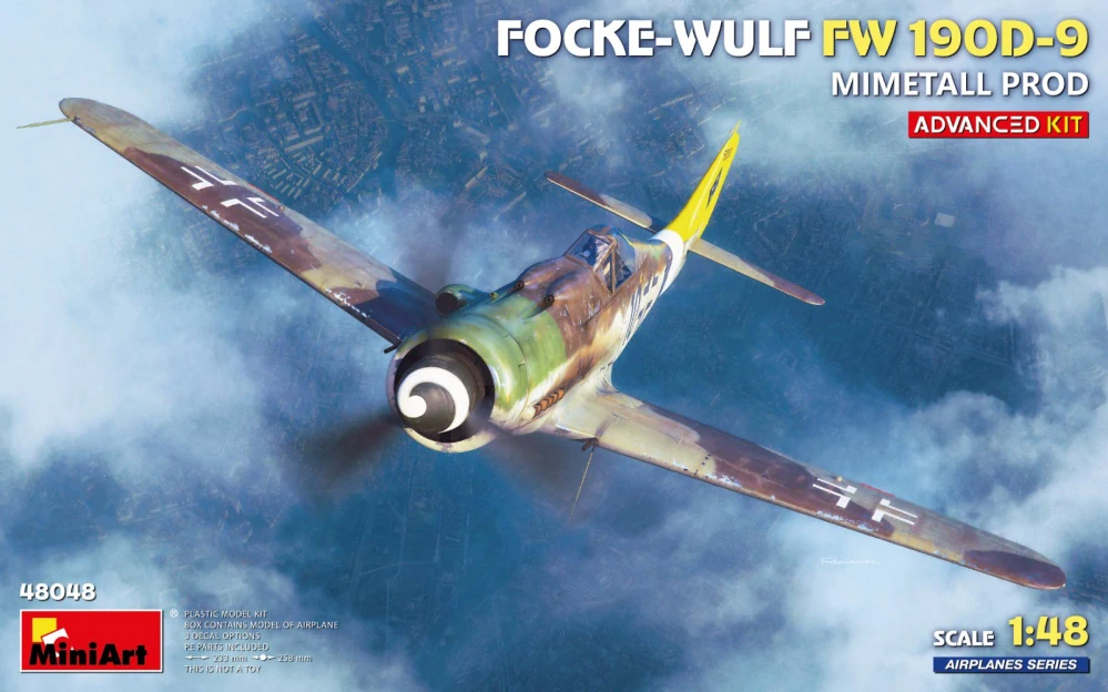 MiniArt Focke-Wulf Fw 190D-9. Mimetall Prod. Advanced Kit 1/48