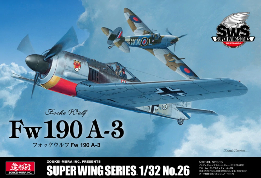 Zoukei-Mura FOCKE-WULF FW 190A-3 1/32 (Předobjednávka červen/červenec)