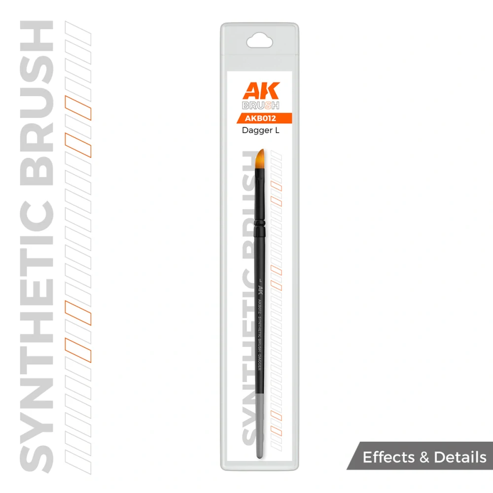 AK Synthetic brush - Dagger L / Štětec dýkovitý