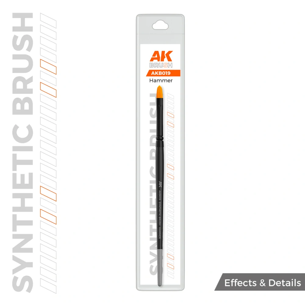 AK Synthetic Brush - Hammer