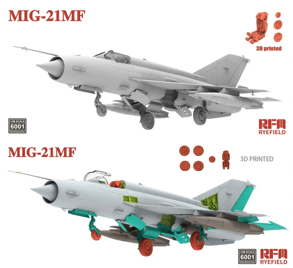 RFM Mig-21MF Fishbed J (ČR+SK) 1/48 (Předobjednávka srpen/září)