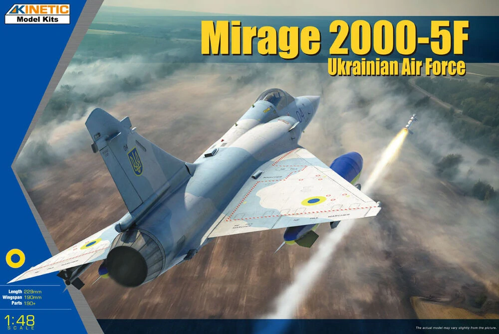 Kinetic Mirage 2000-5F Ukrainian Air Force 1/48 (Předobjednávka srpen/září)