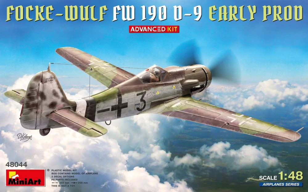 MiniArt Focke-Wulf Fw 190D-9 Early. Prod. advanced kit 1/48