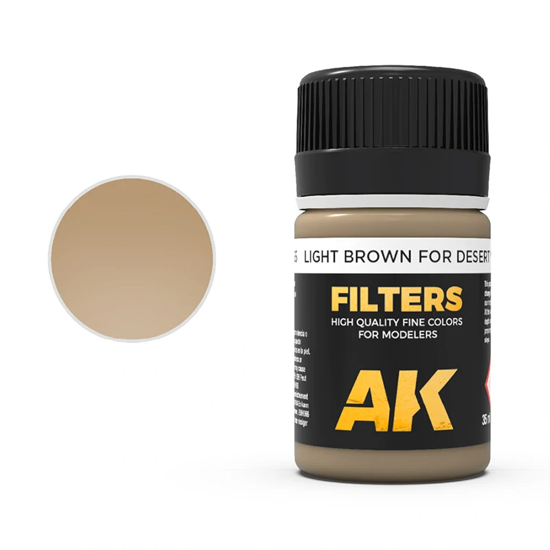 AK Light Brown for Desert yellow (Afrika Korps Filter) - 35ml