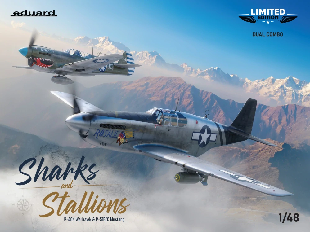 Eduard Sharks and Stallions DUAL COMBO Limited 1/48
