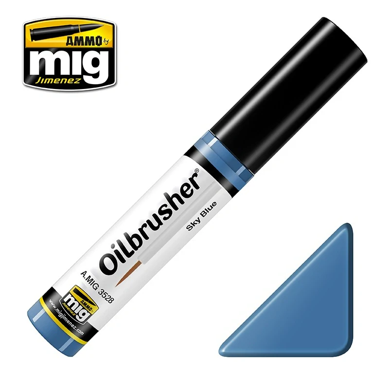 Ammo Mig Oilbrusher Sky Blue / Nebeská