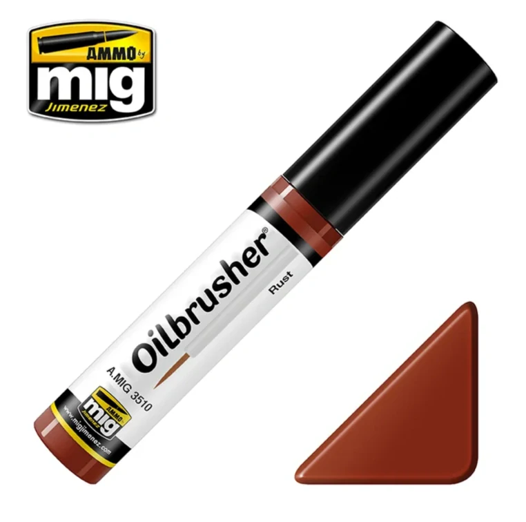 Ammo Mig Oilbrusher Rust / Rez