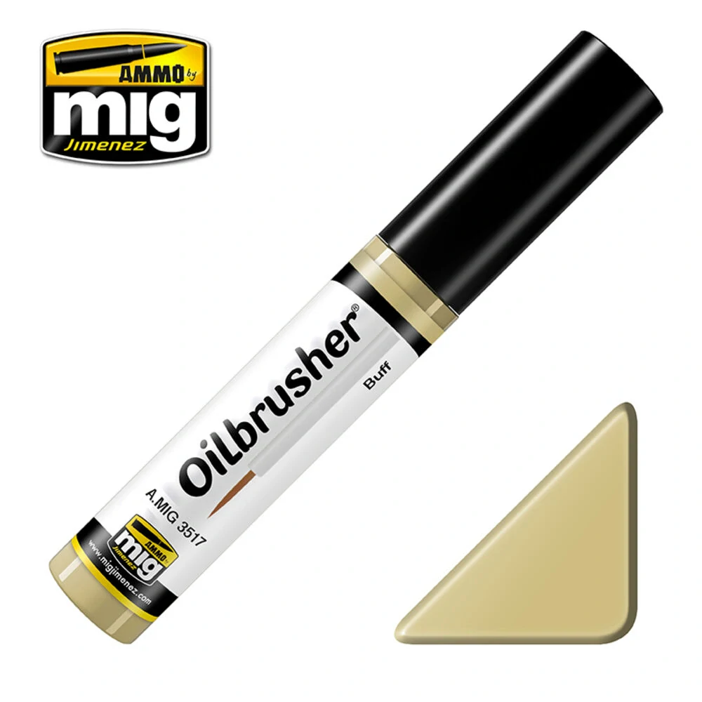 Ammo Mig Oilbrusher Buff / Béžová