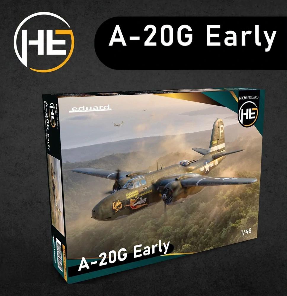 Eduard A-20G Havoc Limited 1/48 (Předobjednávka prosinec!)