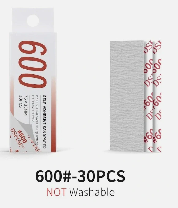 DSPIAE XSP-600 / Sada samolepících brusných papírů (30ks)