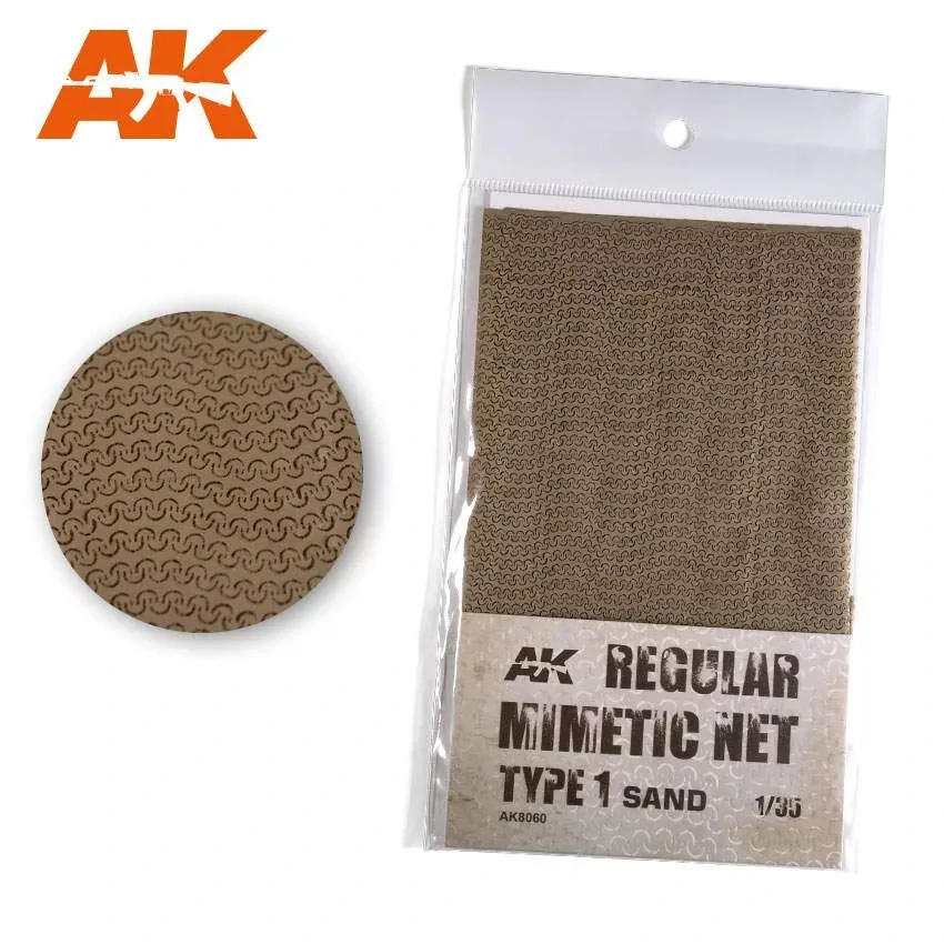 AK Custom Camouflage Net Sand Type 1 / Maskovací síť písková