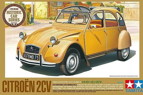 Tamiya CITROEN 2CV 1/24 (Předobjednávka leden/únor)