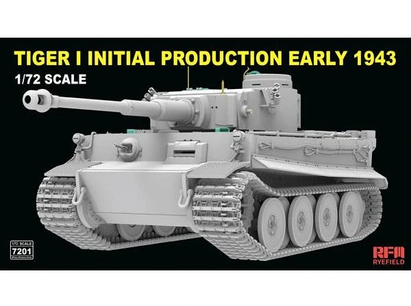 RFM Tiger I initial production, early 1943 1/72 (Předobjednávka prosinec/leden)
