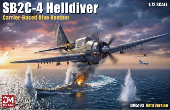 DRAMi Curtiss SB2C-4 Helldiver 1/72 (Předobjednávka listopad/prosinec)