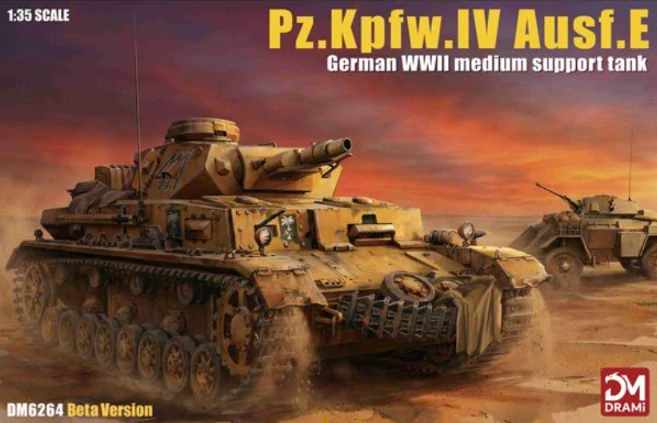 DRAMi Pz.Kpfw. IV Ausf. E 1/35 (Předobjednávka listopad/prosinec)