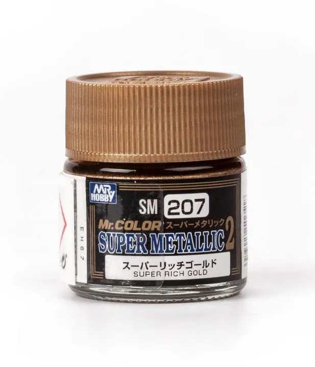 Mr. Color SM207 Super Metallic Colors II - Super Rich Gold / Zlatá | JM ...