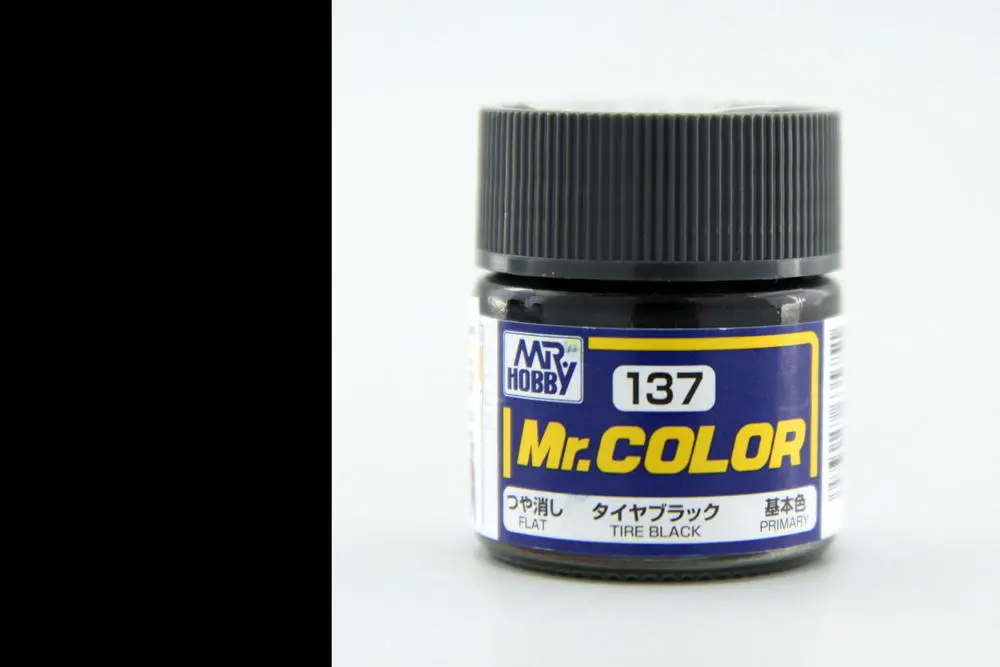 Mr. Color C137 - Tire black / Pneumatiková černá