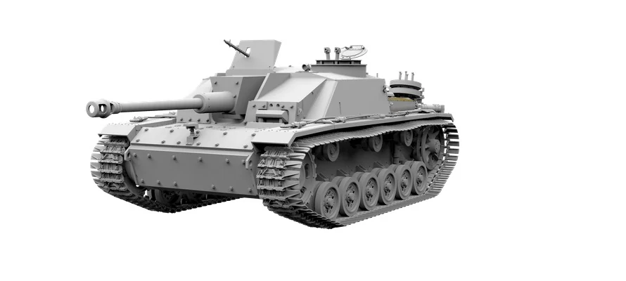 Das Werk StuG III Ausf. G early with Winterketten 1/16