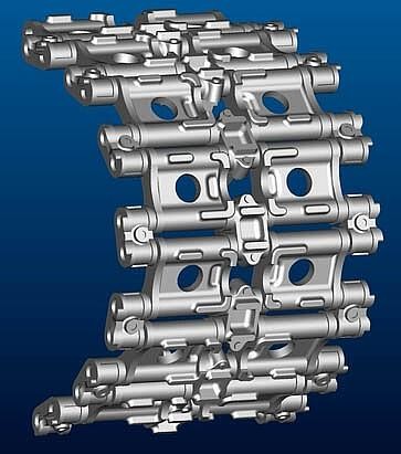 Trumpeter T-64 Workable Track links - pohyblivé pásy 1/35