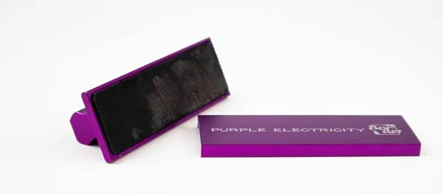 Border Model Grinding Plate & Sandpaper 2in1 Tool - Fine Grit (Purple) / Kovové brusné madlo (2 v 1 i pro brusný papír) - jemné