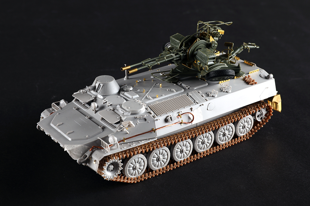 Trumpeter MT-LB with zu-23-2 1/35