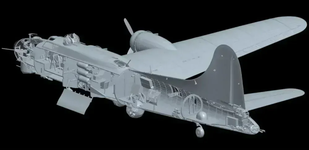HK Models B-17G Early Flying Fortress 1/48