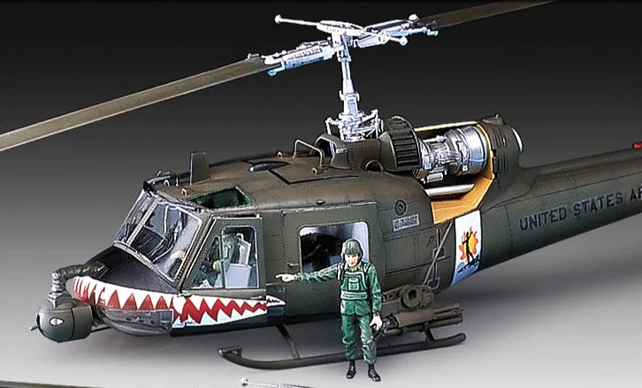 Academy UH-1C Huey "Frog" 1/35