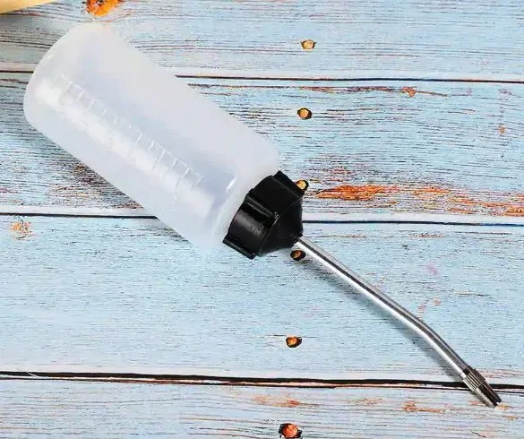 Dávkovací lahvička - Kovová pipeta (120ml) - 1ks