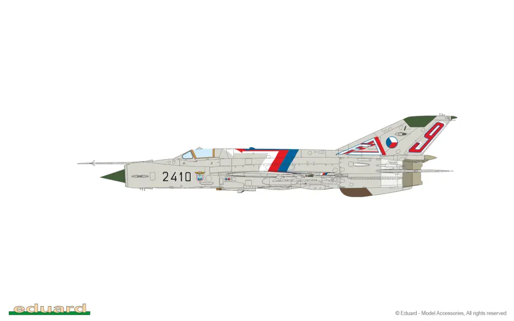 Eduard MiG-21MF Interceptor Weekend (ČR) 1/72