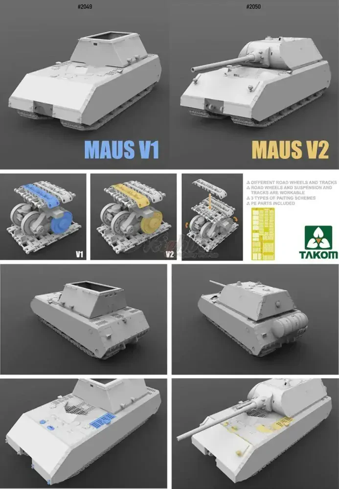 Takom Maus V2 1/35