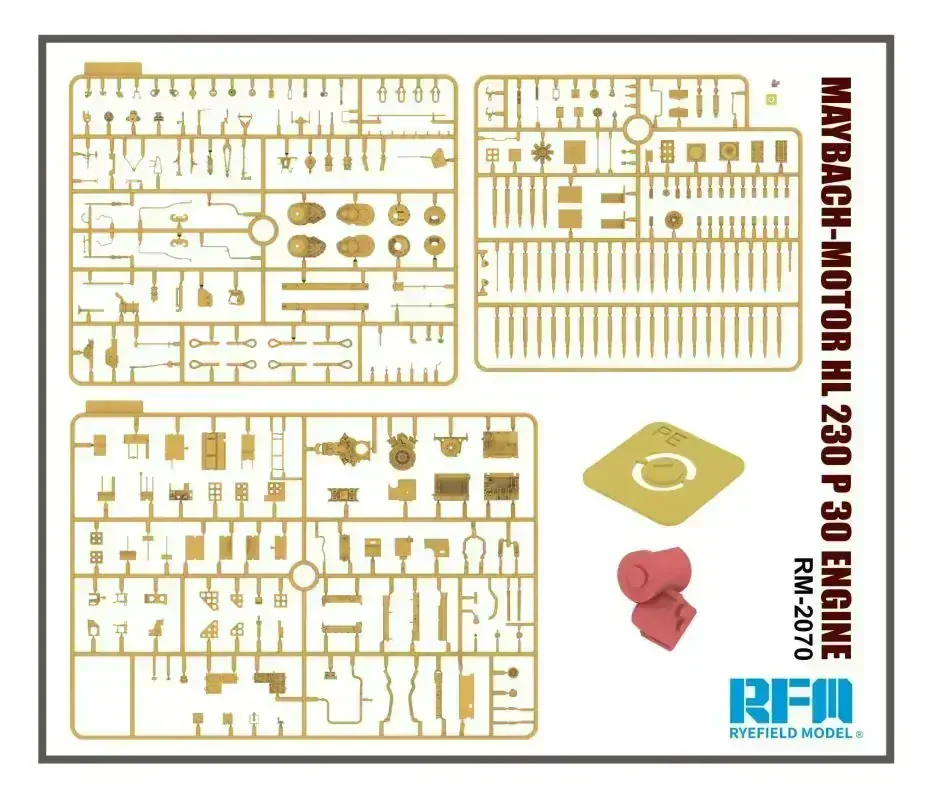 RFM MAYBACH-Motor HL 230 P 30 Engine 1/35