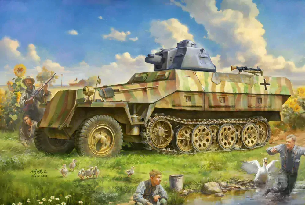 Border Model Sd.Kfz.251 /1 Ausf.D 1/35