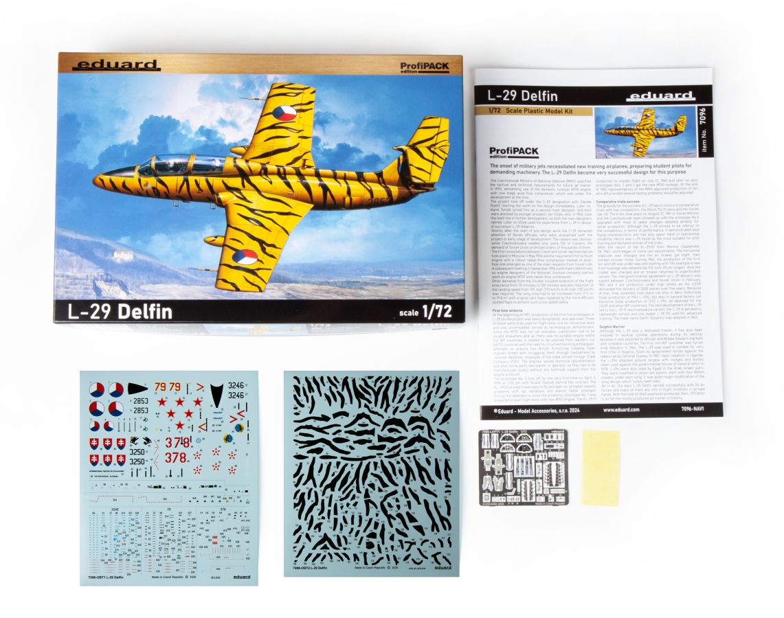 Eduard L-29 Delfín ProfiPACK (ČR) (Reedice) 1/72