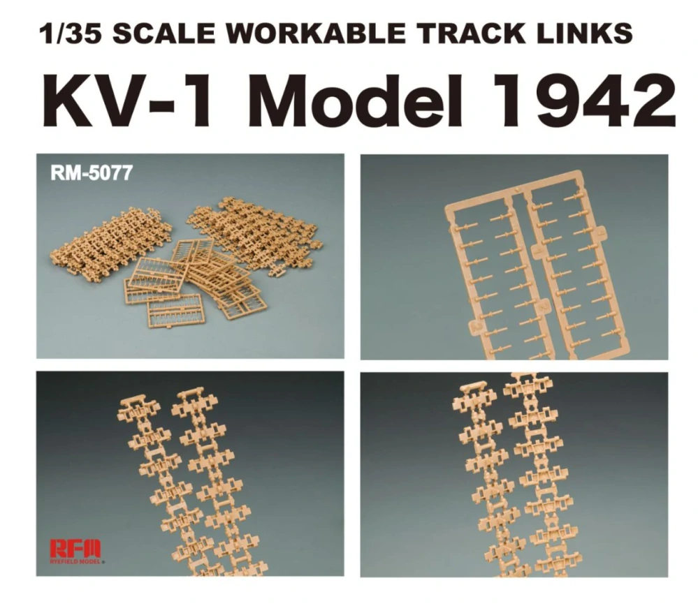 RFM Workable Tracks for T-80 Series - pohyblivé pásy 1/35