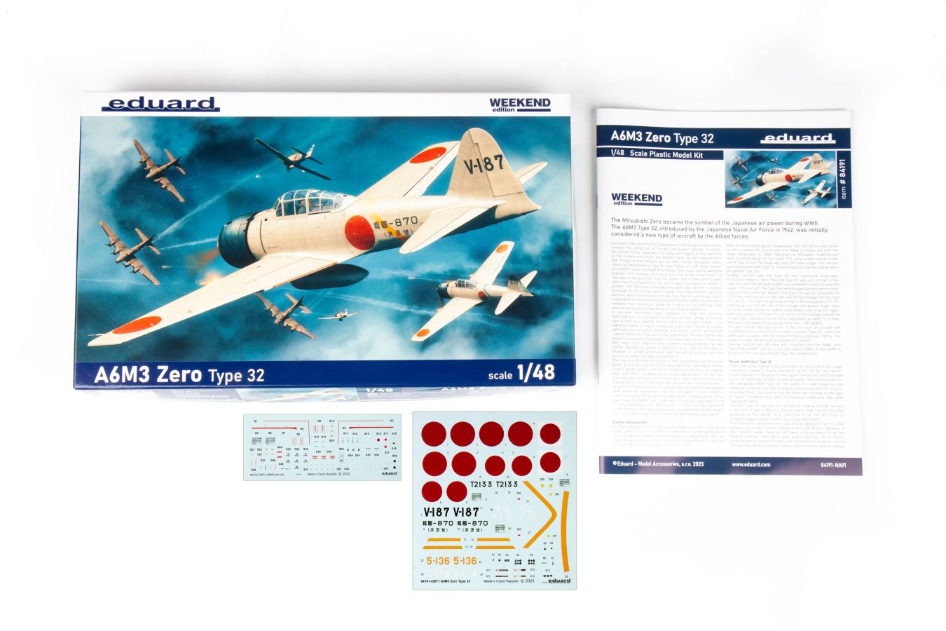 Eduard A6M3 Zero Type 32 Weekend 1/48