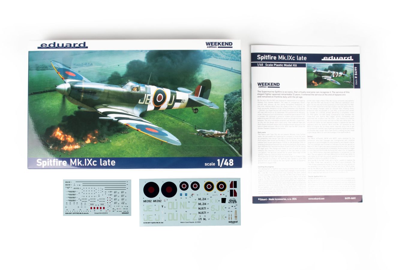 Eduard Spitfire Mk. IXc pozdní verze Weekend 1/48