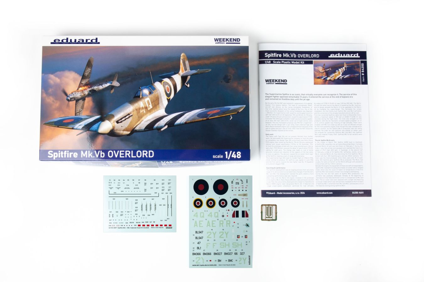 Eduard Spitfire Mk. Vb OVERLORD Weekend 1/48