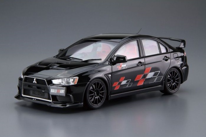 Aoshima Ralliart CZ4A Lancer Evolution X '07 1/24