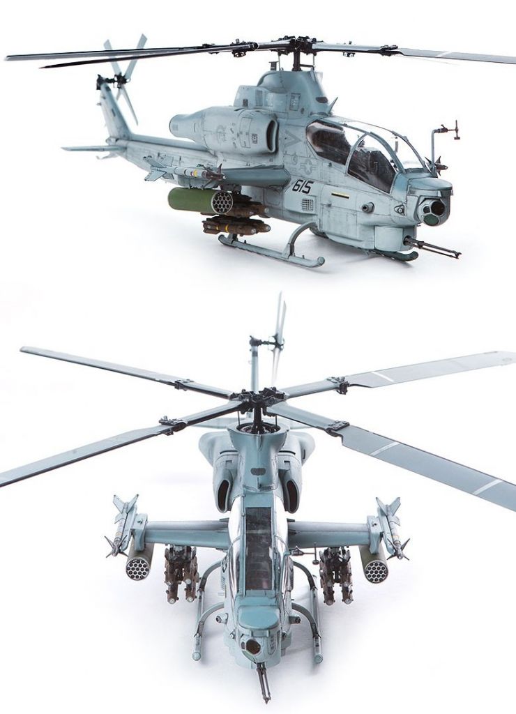 Academy USMC AH-1Z Viper "Shark Mouth" 1/35