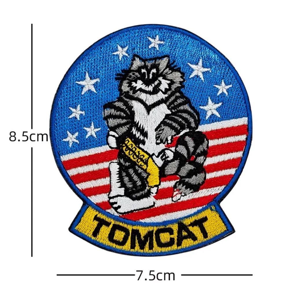 Nášivka F-14 Tomcat (Na suchý zip)