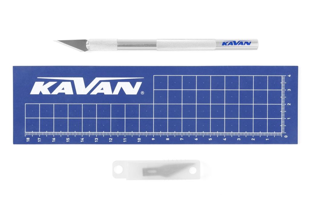 Kavan Nůž s řezací podložkou set 2 v 1 - 55x199mm