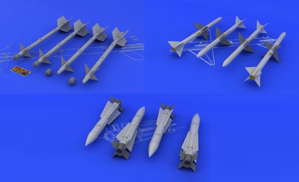 Eduard F-14A zbraňový set - detail set 1/48