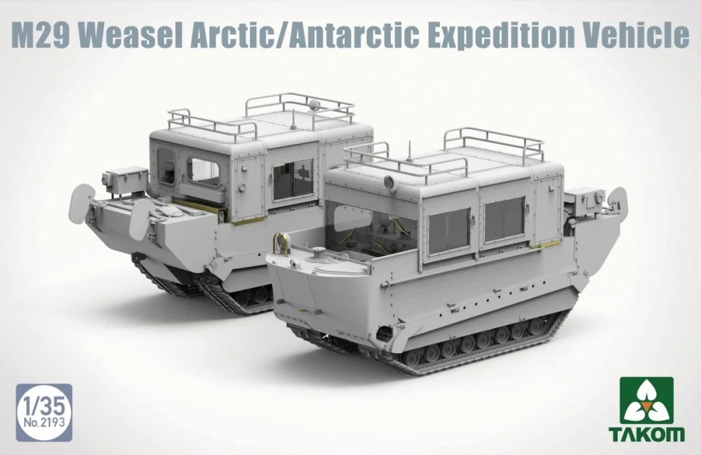 Takom M29 Weasel Arctic/Antarctic Expedition Vehicle 1/35