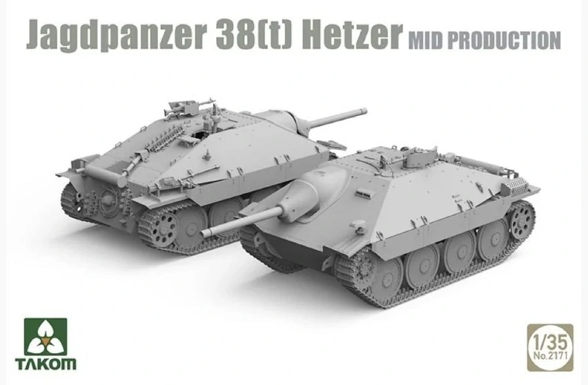 Takom Jagdpanzer 38(t) Hetzer Mid Production (Limited Edition) 1/35