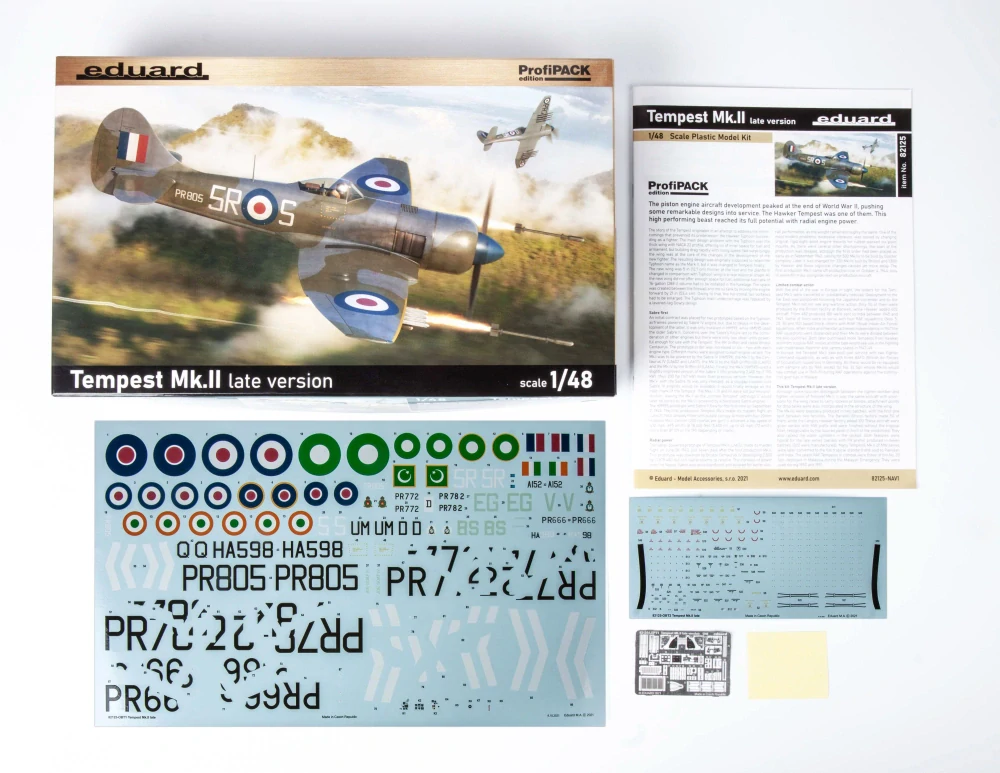 Eduard Tempest Mk. II pozdní verze ProfiPACK 1/48
