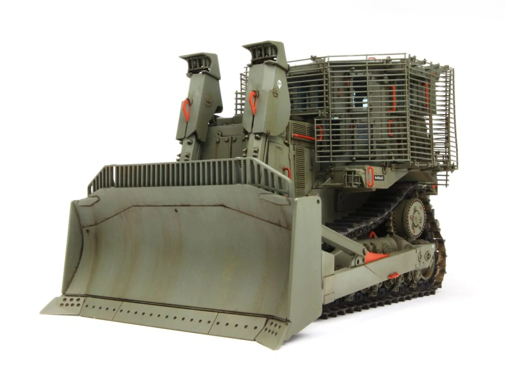 MENG D9R Armored Bulldozer w/Slat Armor 1/35