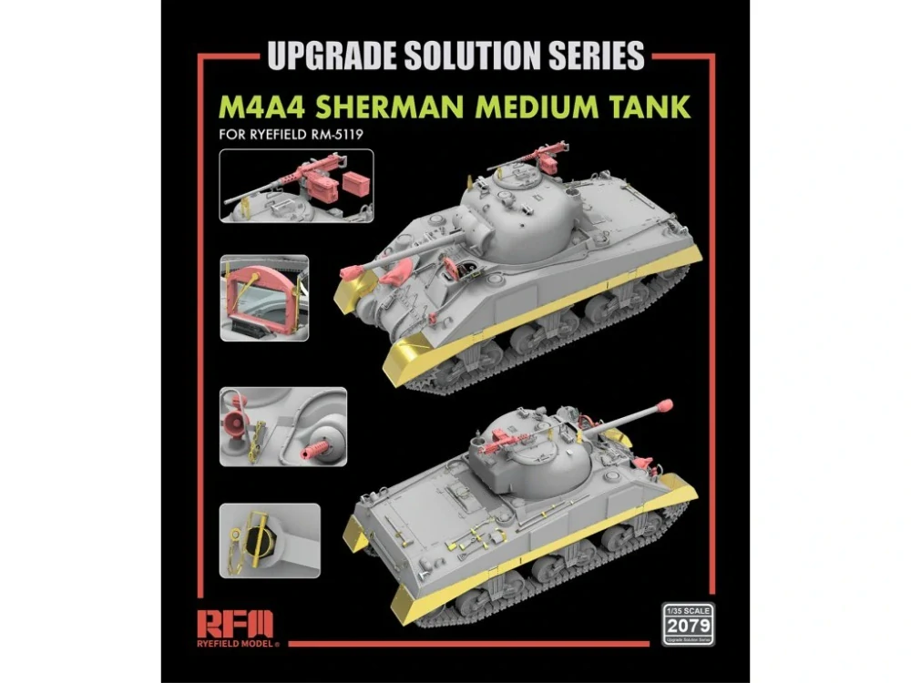 RFM Upgrade set for RFM5119 M4 A4 Sherman 1/35